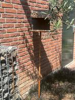 Cortenstaal vogel/voederhuisje 175x30x30cm, Ophalen, Nieuw