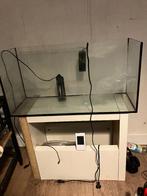 Aquarium 80 40 40 cm incl 2 bijna nieuwe pompen, Dieren en Toebehoren, Vissen | Aquaria en Toebehoren, Ophalen, Zo goed als nieuw