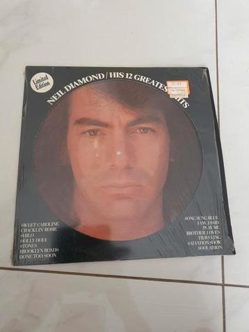 Neil Diamond - his 12 greatest hits - picture disc beschikbaar voor biedingen