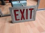 Exit lamp USA jaren 50., Ophalen of Verzenden, Gebruikt