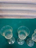 Borrelglas op voet, 4 stuks, Verzamelen, Glas en Borrelglaasjes, Ophalen of Verzenden, 'T Olde Gre-j, Info@toldegrej.nl, Endepoelstraat 20f Didam