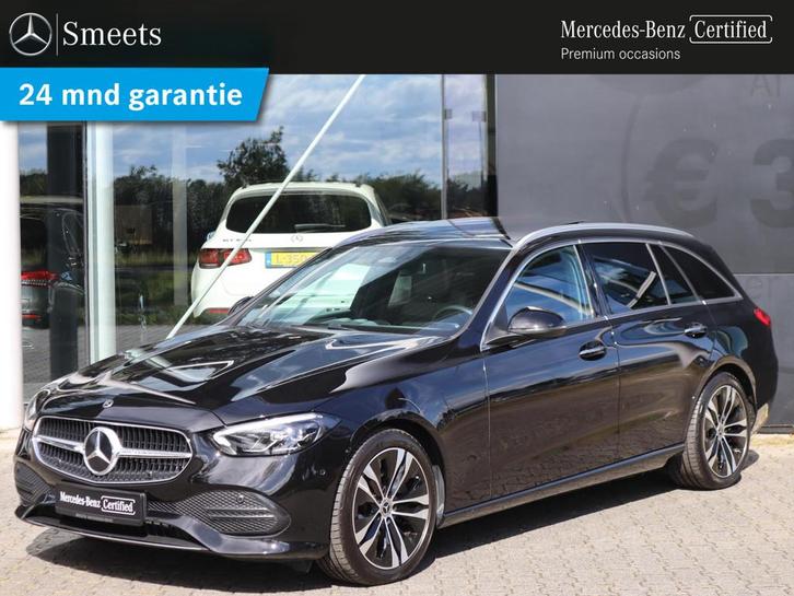 Mercedes-Benz C-klasse Estate 200 Luxury Line | Panoramadak, Auto's, Mercedes-Benz, Bedrijf, Te koop, C-Klasse, ABS, Achteruitrijcamera