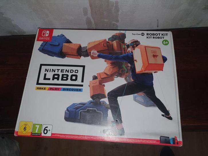 Nintendo Labo Robot Kit - Switch, Spelcomputers en Games, Games | Nintendo Switch, Nieuw, Avontuur en Actie, 1 speler, Vanaf 7 jaar