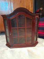 Vintage vitrine kastje, Ophalen, 50 tot 100 cm, Zo goed als nieuw, Minder dan 100 cm