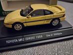 Ebbro Toyota MR2 SW20 1989-1993 Geel 1/43 nieuw in doos, Nieuw, Ophalen of Verzenden, Auto
