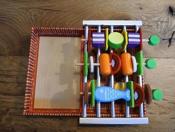 Houten speelgoed BBQ - Joe en Max Grill beschikbaar voor biedingen