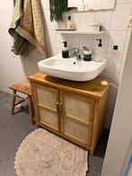 Wastafelmeubel met webbing - Xenos Bandung kast, Ophalen, Gebruikt, 50 tot 100 cm, Minder dan 100 cm