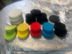 Set van 19 polijstpads voor excentrische polijst machine., Auto diversen, Onderhoudsmiddelen, Ophalen of Verzenden