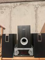 Philips DVD-speler met Subwoofer - MCD139B, Philips, Gebruikt, 2.1-systeem, Ophalen of Verzenden