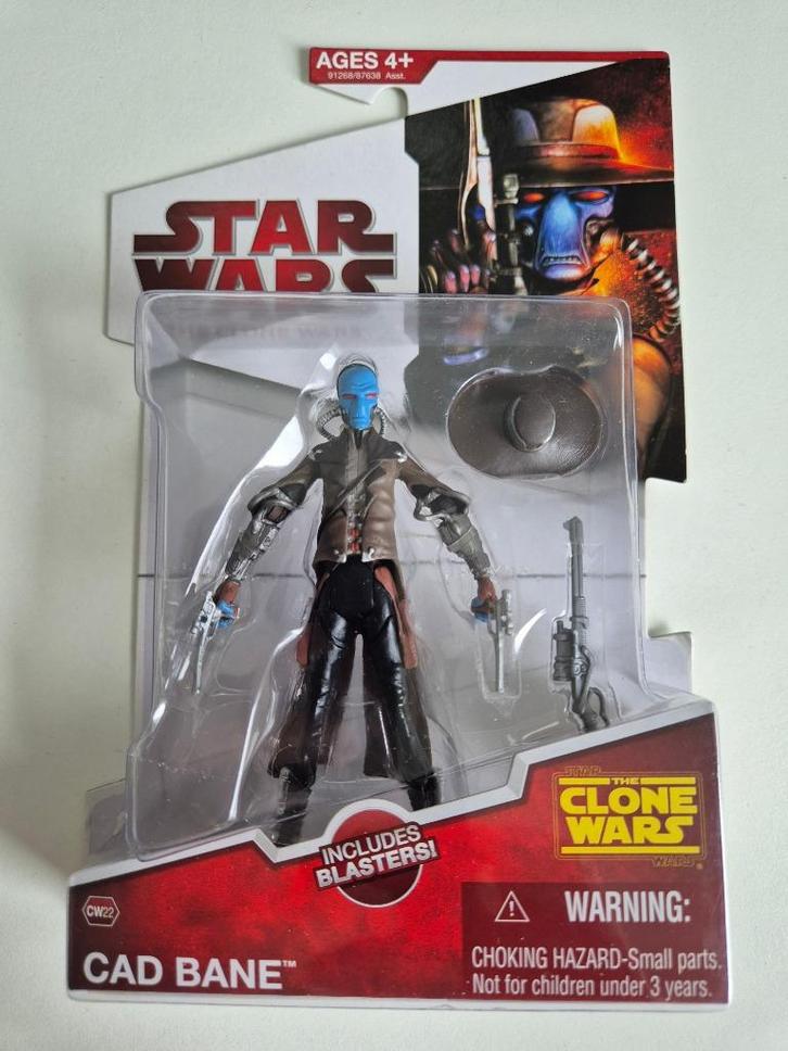 Star Wars CW 2009 CW22 Cad Bane with Blasters, Verzamelen, Star Wars, Nieuw, Actiefiguurtje, Ophalen of Verzenden