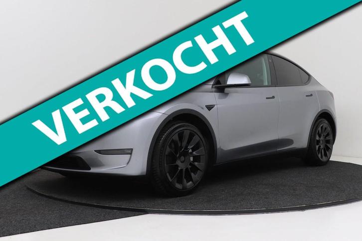 Tesla Model Y Long Range AWD 75 kWh | Panoramadak | Org NL |, Auto's, Tesla, Bedrijf, Te koop, Model Y, 4x4, ABS, Adaptive Cruise Control