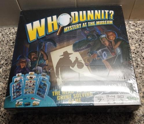 Nieuw in plastic. Who dunnit? NIEUW NIEUW NIEUW NIEUW, Hobby en Vrije tijd, Gezelschapsspellen | Bordspellen, Nieuw, Een of twee spelers