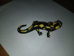 Vuursalamander, dierfiguur Bullyland, 10 cm, Ophalen of Verzenden, Gebruikt, Reptiel of Amfibie, Beeldje of Figuurtje