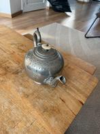 Verzilverde theepot jaren 30, Antiek en Kunst, Antiek | Goud en Zilver, Ophalen of Verzenden, Zilver