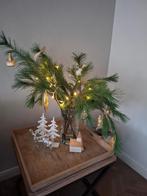 Bijzettafel met dienblad, Huis en Inrichting, Tafels | Bijzettafels, Gebruikt, 55 tot 75 cm, Industrieel, Rechthoekig