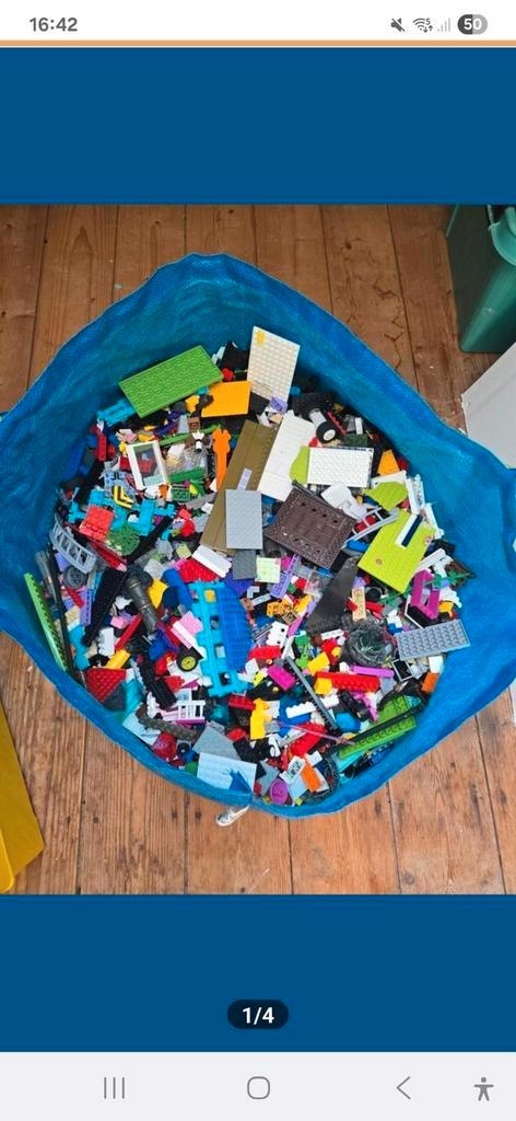 Bigshopper vol bouwstenen, Kinderen en Baby's, Speelgoed | Bouwstenen, Zo goed als nieuw, Overige merken, Ophalen of Verzenden
