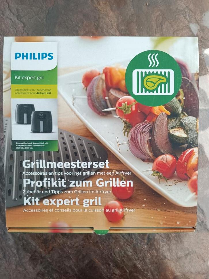 Philips Airfryer Grillmeesterset - Nieuw in doos, Witgoed en Apparatuur, Airfryers, Ophalen of Verzenden