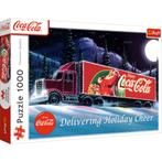 Trefl: Coca Cola Kersttruck 1000 stukjes, Ophalen of Verzenden, 500 t/m 1500 stukjes, Nieuw, Legpuzzel