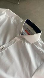 Overhemd lange mouw L slimfit, Ophalen of Verzenden, Zo goed als nieuw, Wit, Halswijdte 41/42 (L)