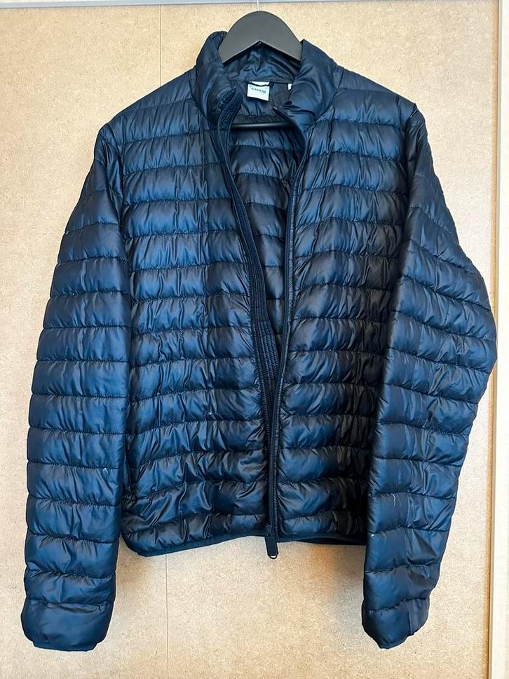 Aspesi Light Down Jacket maat XL, Kleding | Heren, Jassen | Zomer, Zo goed als nieuw, Maat 56/58 (XL), Blauw, Verzenden