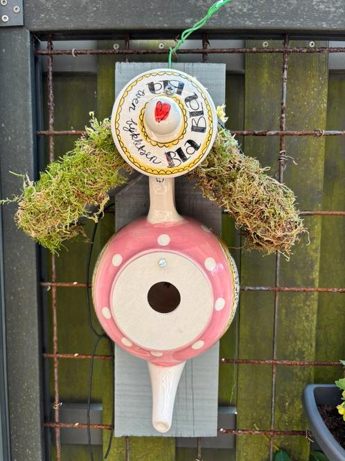 Blond Amsterdam - ff bijkletsen - vogelhuis, Tuin en Terras, Vogelhuisjes en Vogelbaden, Nieuw, Ophalen of Verzenden