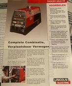 Lincoln lasagregaat 8000watt. Kubota 18pk diesel.Zie foto, Doe-het-zelf en Verbouw, Gereedschap | Lasapparaten, Ophalen of Verzenden