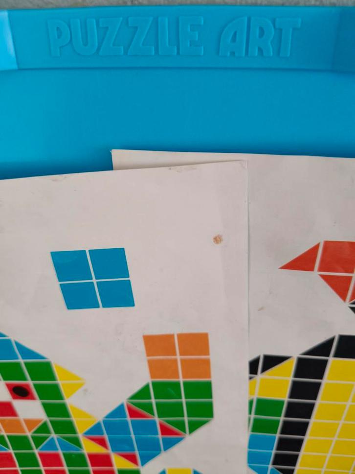 Originele Puzzel Art Set Mozaïek puzzel, Kinderen en Baby's, Speelgoed | Educatief en Creatief, Gebruikt, Knutselen, Puzzelen