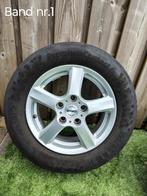 4x LM velgen banden 195/65R15 Renault Megane 2 banden zgan, Auto-onderdelen, Banden en Velgen, Ophalen, Gebruikt, 15 inch, Band(en)