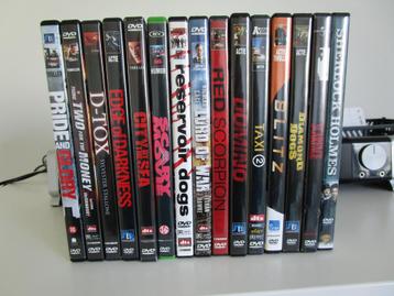 Opruiming van de dvd-kast / 15 verschillende dvd's beschikbaar voor biedingen