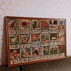 Leesplankje van handgeborduurd wol, Ophalen of Verzenden, Geschiedenis