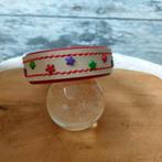 Halsband Mini rood nekomvang 22-28cm, Ophalen of Verzenden, Handgemaakt, Nieuw
