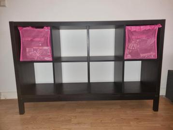 Ikea Kallax kast 8 vakken met onderstel