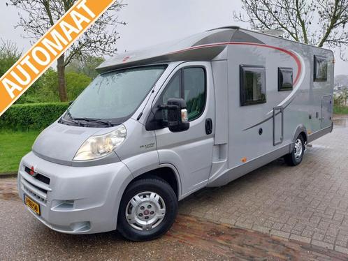 Luxe Bürstner Nexxo 728G lage enkele bedden en trek, Caravans en Kamperen, Campers, Bedrijf, Half-integraal, tot en met 3, Bürstner