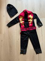 Verkleedpak ninja 120-130 cm, Kinderen en Baby's, Carnavalskleding en Verkleedspullen, Ophalen of Verzenden, Zo goed als nieuw