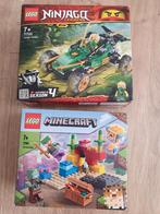 Lego Minecraft 21164 en Lego Ninjago 71700, Ophalen of Verzenden, Zo goed als nieuw