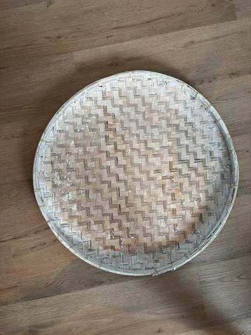 Wandcirkel gevlochten (75cm) beschikbaar voor biedingen