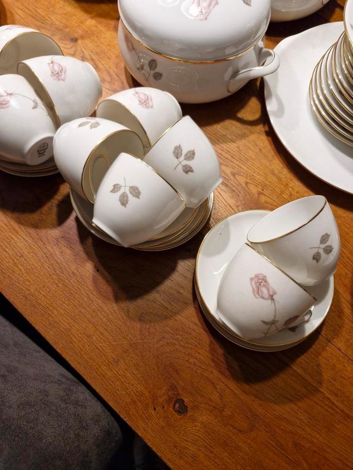 Hutshen reutner compleet servies - 90 delig - 12 couverts, Huis en Inrichting, Keuken | Servies, Zo goed als nieuw, Compleet servies