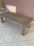 Eikenhouten salontafel als nieuw!, Huis en Inrichting, Tafels | Salontafels, Ophalen, 100 tot 150 cm, Eikenhout, 50 tot 100 cm