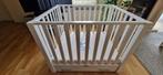 Witte Bopita box met lade en box matras (in nieuwstaat!), Kinderen en Baby's, Boxen, Ophalen, Zo goed als nieuw, Rechthoekig, In hoogte verstelbaar