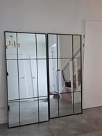 Spiegel industrieel en groot (2x), Ophalen of Verzenden, Zo goed als nieuw