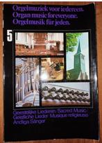 orgel--Orgelmuziek voor iedereen 5-Geestelijke liederen, Muziek en Instrumenten, Ophalen of Verzenden, Gebruikt, Orgel