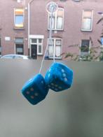 Blauwe Dobbelstenen Auto Accessoire, Auto diversen, Verzenden, Gebruikt