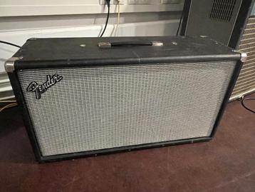 fender 2x12 bassman cab (compact!) beschikbaar voor biedingen