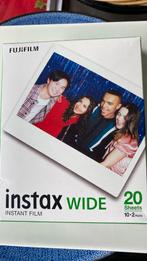 Instax wide  /20 sheets, Audio, Tv en Foto, Fotografie | Fotopapier, Nieuw, Ophalen