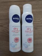 Nivea dry comfort deodorant 2x (nieuw), Nieuw, Ophalen of Verzenden, Deodorant of Bodyspray