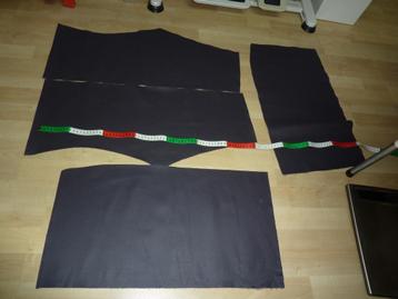 Aubergine nr 4 A kwaliteit soepel echt leer rundleer beschikbaar voor biedingen