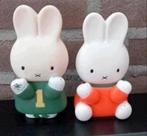 2 nijntje rubber 13cm 1986 vintage, Kinderen en Baby's, Speelgoed | Knuffels en Pluche, Ophalen, Zo goed als nieuw, Konijn