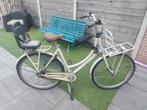 Batavus Mamafiets met zitjes voor & achter, Ophalen of Verzenden, Gebruikt, Batavus, Versnellingen