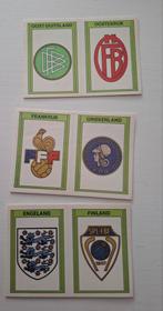 Voetbal 78 logo's van voetbalbonden, Ophalen of Verzenden, Zo goed als nieuw, Buitenlandse clubs, Spelerskaart