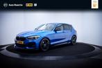 BMW 1-serie 118iA M SPORT Shadow High Executive FULL LED | L, 65 €/maand, Gebruikt, Blauw, Bedrijf